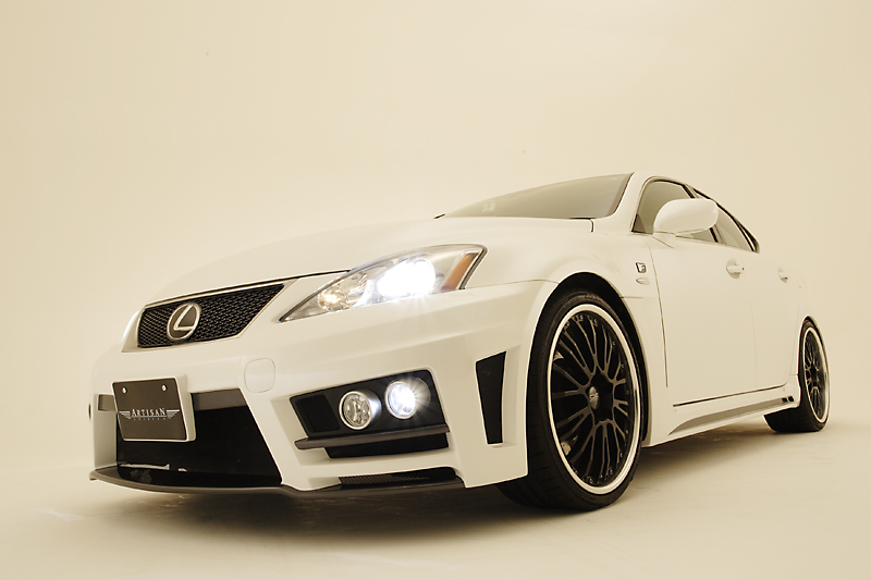 【カーボン調】LEXUS ISF レクサス IS-F USE20 サイドステップ車外アクセサリ