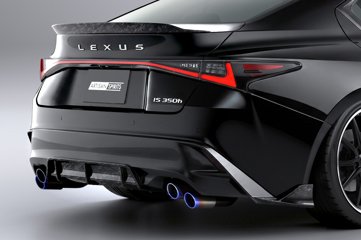 ARTISAN SPIRITS LEXUS IS REAR DIFFUSER COMPOSITE CARBON