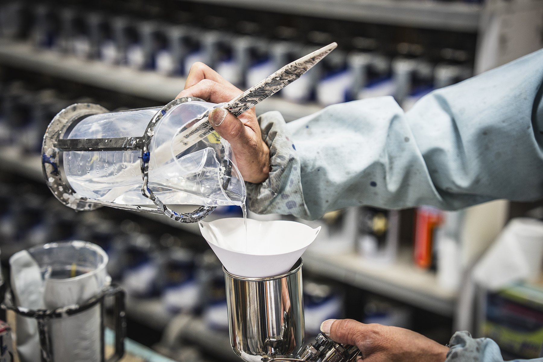 ARTISAN SPIRITS 塗装工程 調色