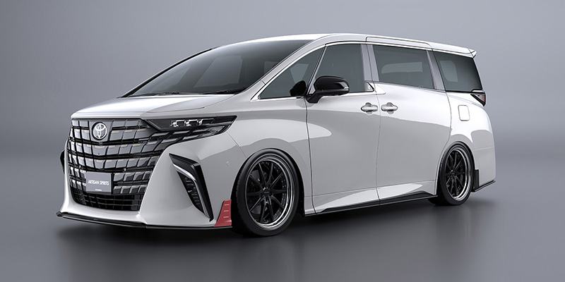 ターボレーシング　40アルファード TOYOTA alphard ラジコン | ブラック ホワイト アルファード